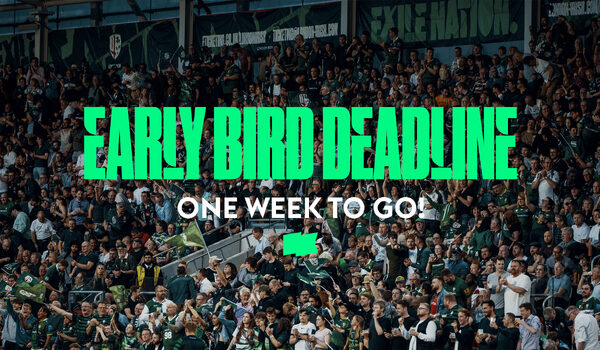 One Week To Go - Early Bird Deadline